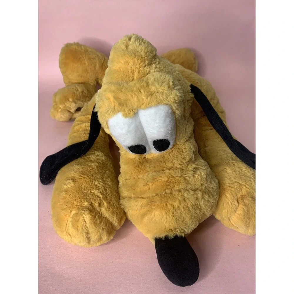 Vintage Walt  Disney Pluto Dog 19i nch Plush Stuffed‎ Animal mickey mouse